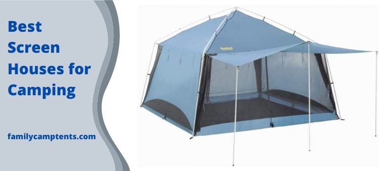 Camping canopy hotsell with screen