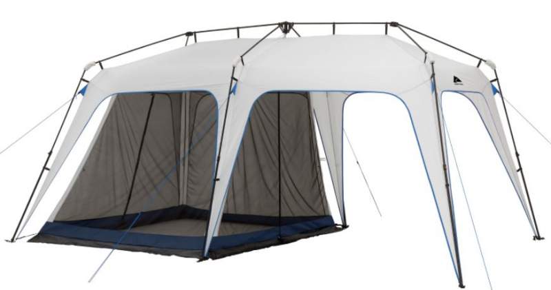 Ozark Trail 5-in-1 Convertible Instant Tent and Shelter.