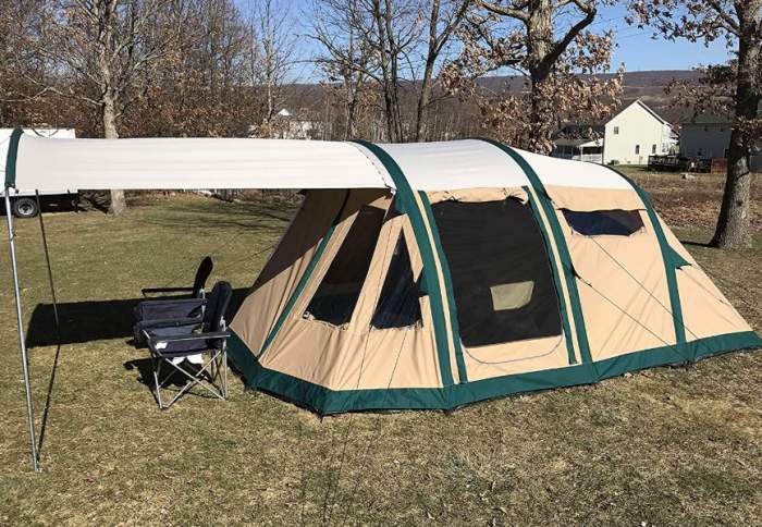 Wildcat Outdoor Gear Premium Family Camping Tent Bobcat 500.