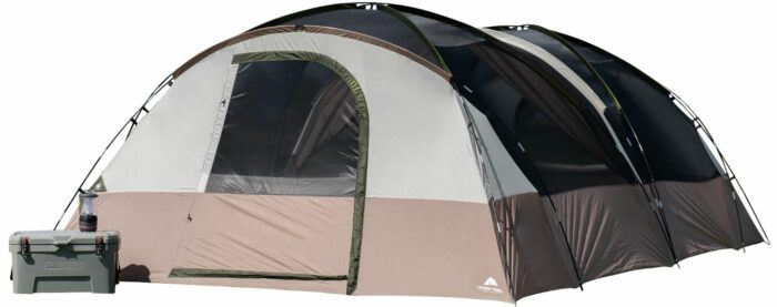 Ozark Trail Hazel Creek 20-Person Tunnel Tent (Incredible Packed Size) Family Camp Tents