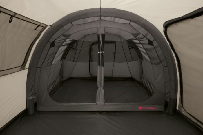 The inner tent with two sleeping units.