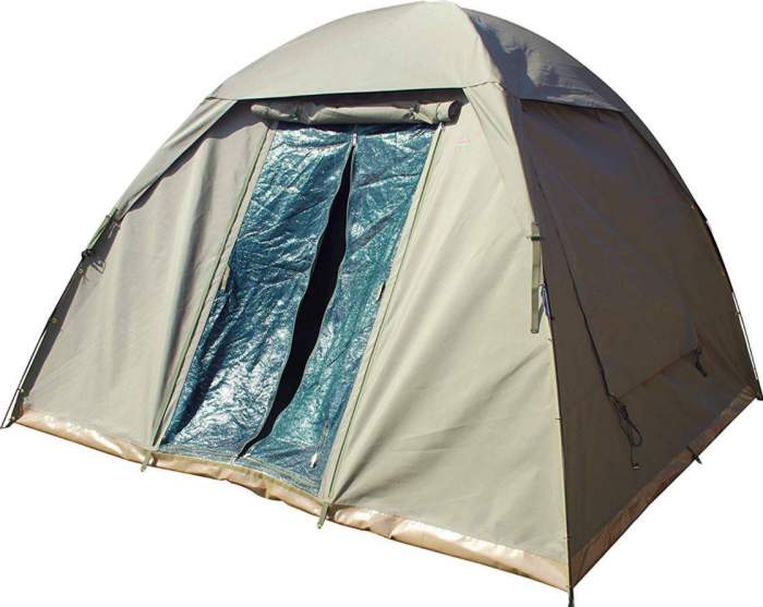 Bushtec Adventure Nomad Tent front view.