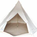 DANCHEL OUTDOOR Waterproof Indian Cotton Canvas Tent with Stove Hole