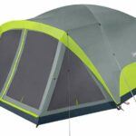 Coleman Camping Tent Skydome 8 Person with Screen Room.
