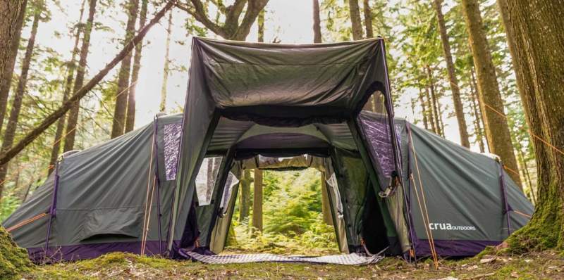 Crua Cottage Premium Quality 4-6 Person Family Tent.