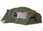 Ozark Trail Hazel Creek 18-Person Cabin Tent with 3 Covered Entrances.