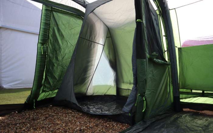 This is the single-person inner tent under the porch.