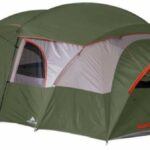 Ozark Trail Hazel Creek 18-Person Cabin Tent with 3 Covered Entrances.