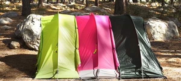 Modular tents shop that zip together