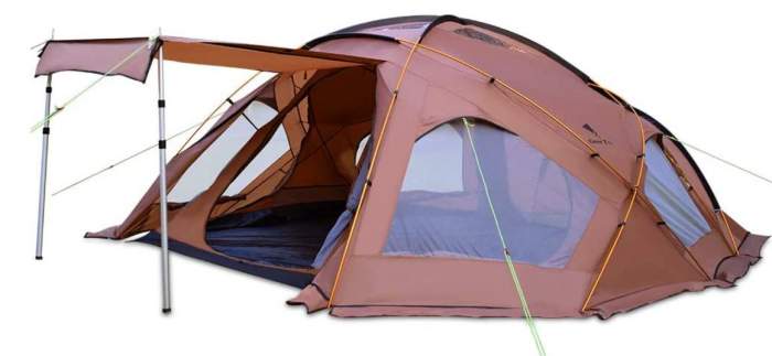 Geertop Large Family Camping Tent 6 Person.