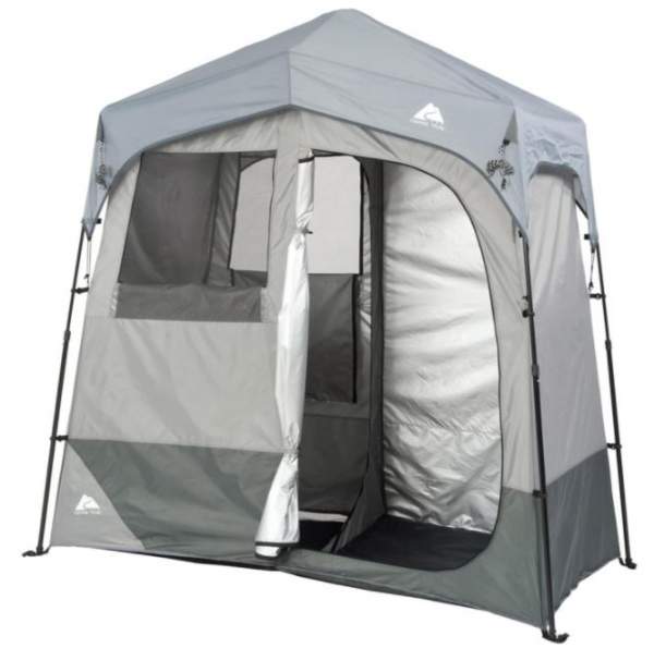 Ozark Trail 2-Room 7' x 3.5' Instant Shower/Utility Shelter.