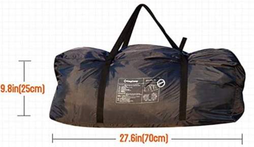 The carry bag size.