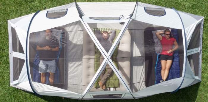 20 person 10 room tent sale