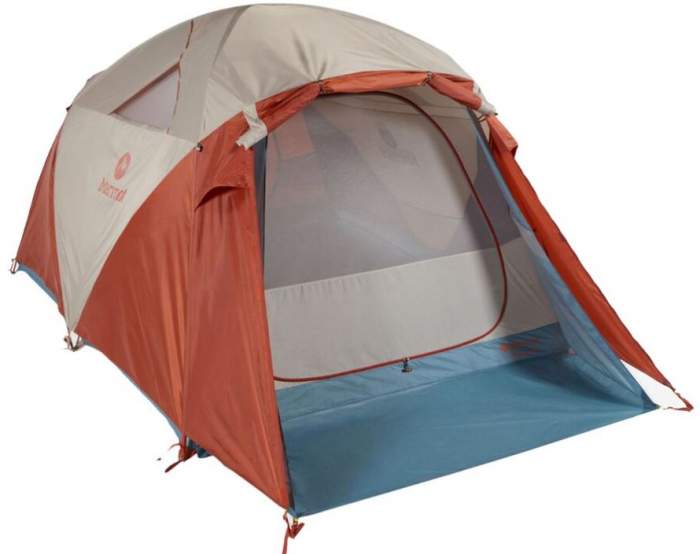 Marmot Torreya 6 Person Camping Tent.