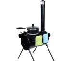 TMS Portable Military Camping Wood Stove Tent Heater