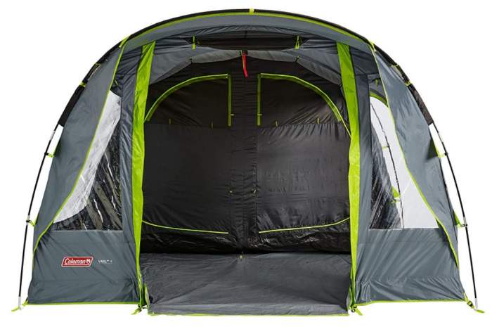 Snel Diplomaat Dinkarville Coleman Tent Vail 4 Person Review (3 Rooms) | Family Camp Tents