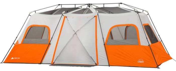 Fingerhut - Core Equipment 18' x 10' 12-Person Lighted Instant Cabin Tent