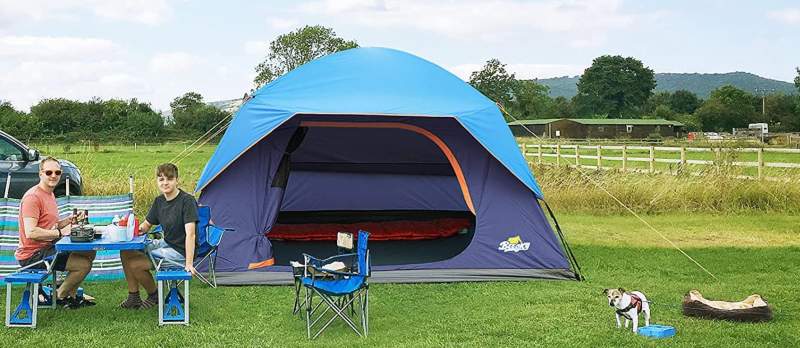 Buy Beesky 4 Person Waterproof Camping Tent at Ubuy France