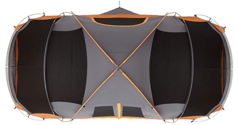 CORE 11 Person Extended Dome Tent 18 x 9.