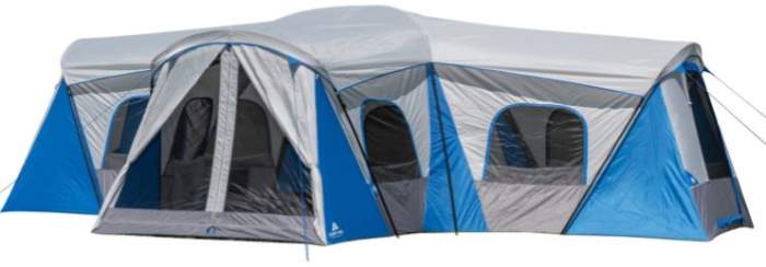 Ozark Trail Hazel Creek 16 Person Family Cabin Tent.