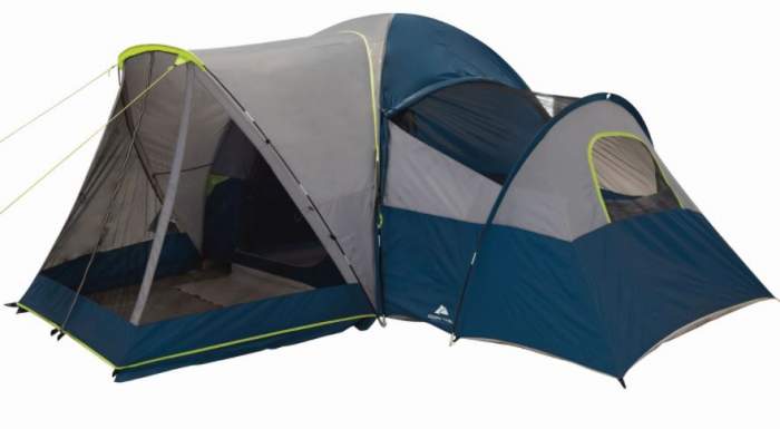 Ozark Trail 10-Person Family Dome Tent, Family dome tent - 10