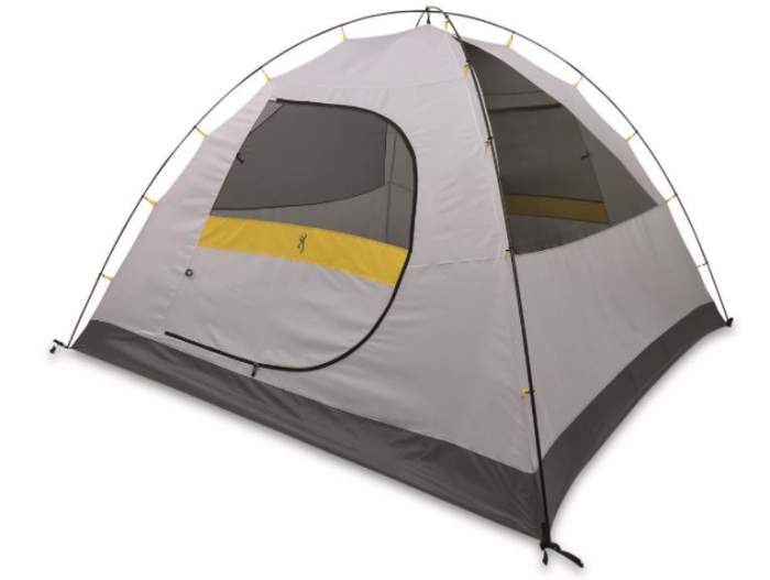 Echo 6-Person Tent shown without the fly.