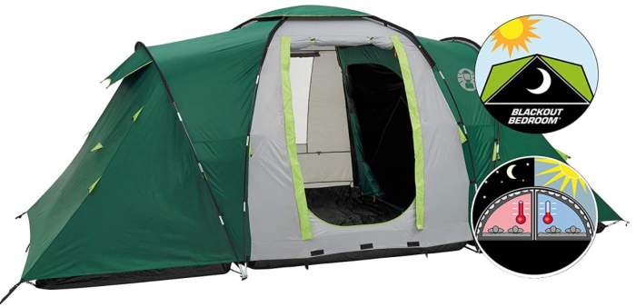 Coleman Spruce Falls 4 Person Family Tent Review (Dark Rest)