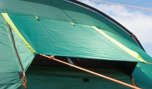The rear vent in Coleman Mosedale 5 Family 5 Person Tent.