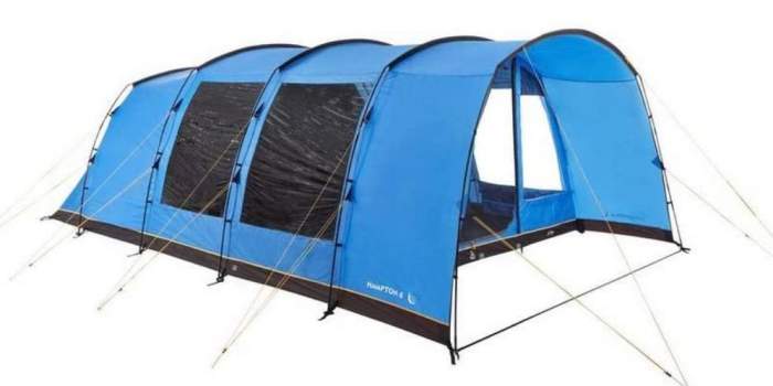 Hi-Gear Hampton 6 Nightfall Family Tent.