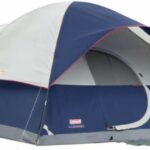 Coleman Elite Sundome 6 Person Camping Tent with LED Light.