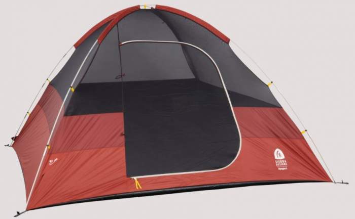 The tent shown without the fly.