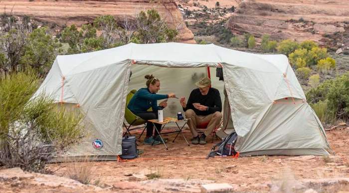 Big Agnes Wyoming Trail 4 Person Tent.