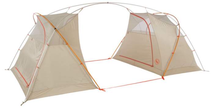 This is the tent without the fly.