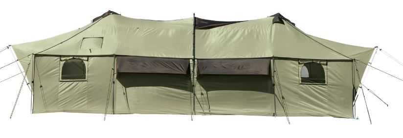 Cabela's canvas outlet tent