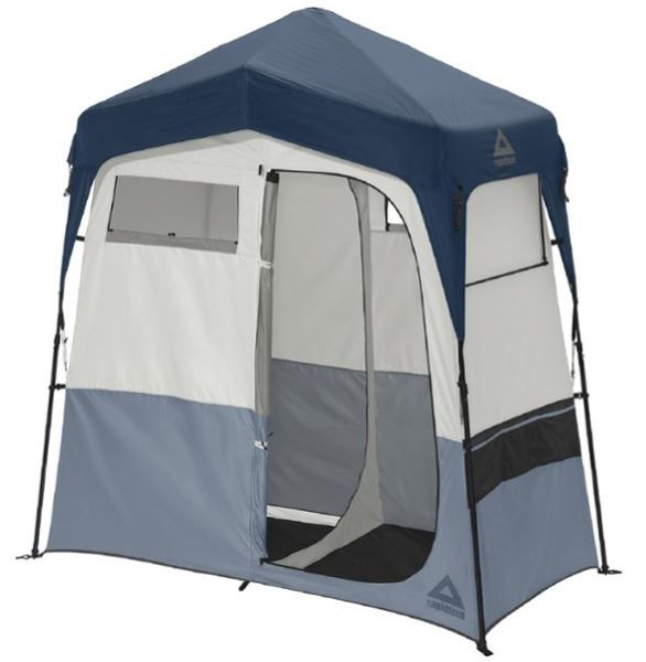 Two room 2024 shower tent