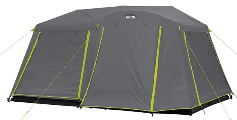 9 Person Lighted Instant Cabin Tent 14’ x 9’