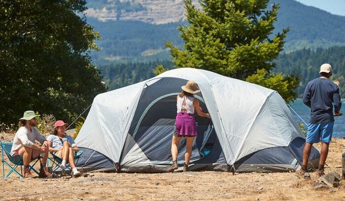 This is the tent used in the camp.