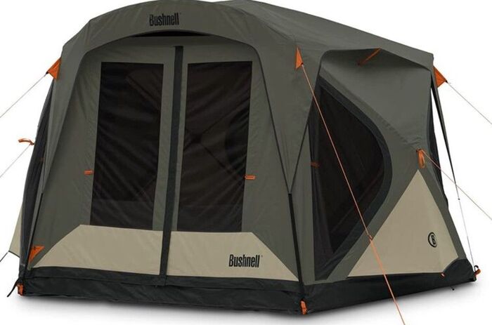 Bushnell Instant Pop-Up 6-Person Tent.