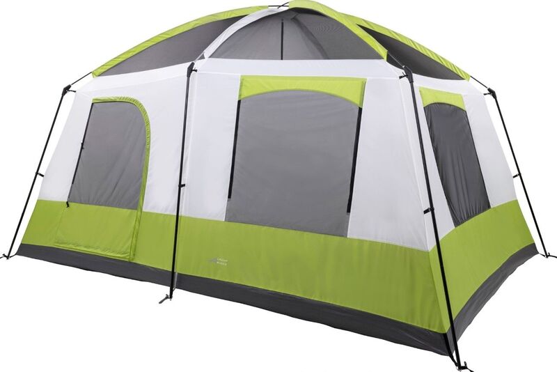 Cedar Ridge Ironwood Two Room Tent shown without the fly.