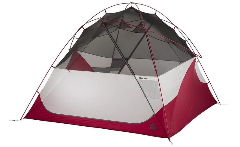 The tent shown without the fly.