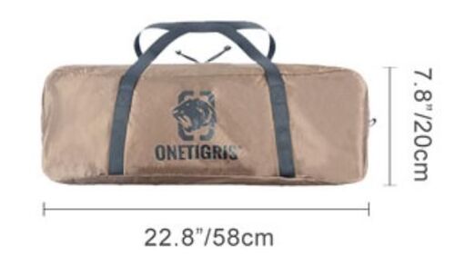 The shell tent carry bag.