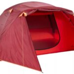 Quest Redwood 6 Person Tent front view.
