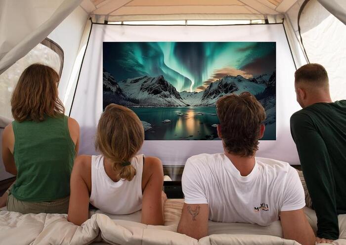 Cinema screen.