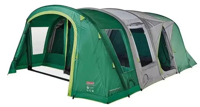 Coleman Valdes Deluxe 6 XL Air BlackOut Bedroom Family Tent.