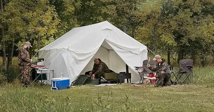 Guide Gear 10x12 Canvas Wall Tent.