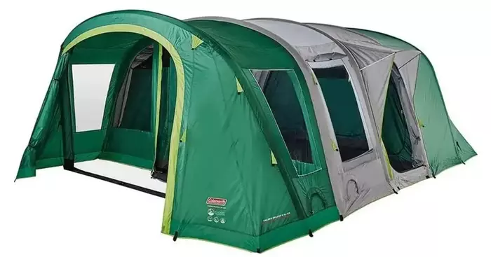 Coleman Valdes Deluxe 6 XL Air BlackOut Bedroom Family Tent.