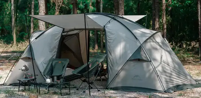 Naturehike tent awning.