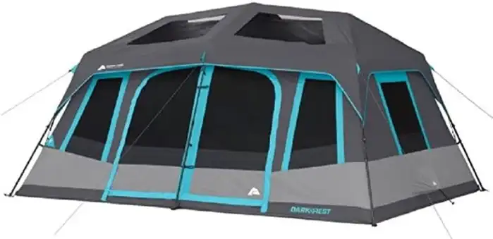 Ozark Trail 10-Person Dark Rest Instant Cabin Tent.