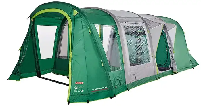 Coleman Valdes Deluxe 4 XL Air BlackOut tent.