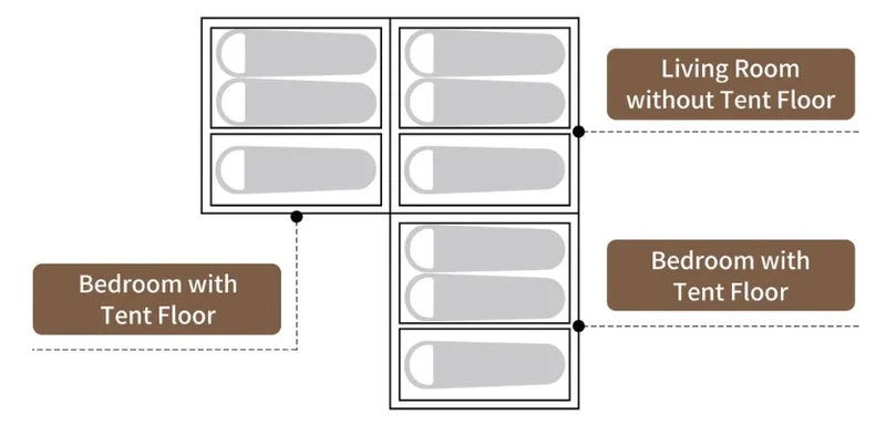 Modular design.